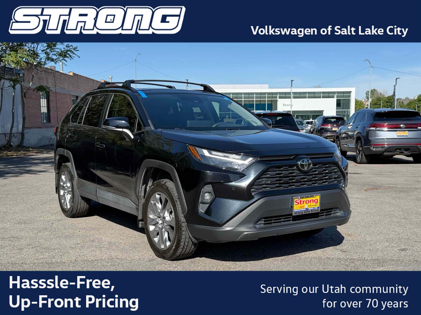 Midnight Black Metallic 2023 Toyota RAV4 SUV / Crossover All-Wheel Drive 8-Speed Automatic