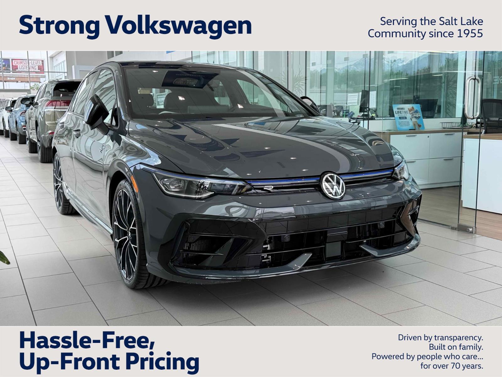 graphite gray 2026 Volkswagen Golf R 4Motion Hatchback All-Wheel Drive Automatic