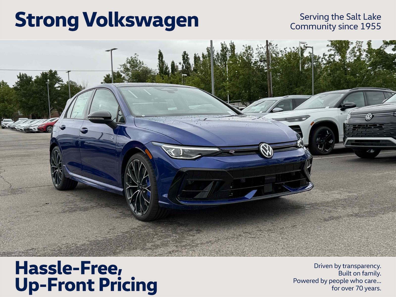 Lapiz Blue Metallic 2026 Volkswagen Golf R 4Motion Hatchback All-Wheel Drive Automatic