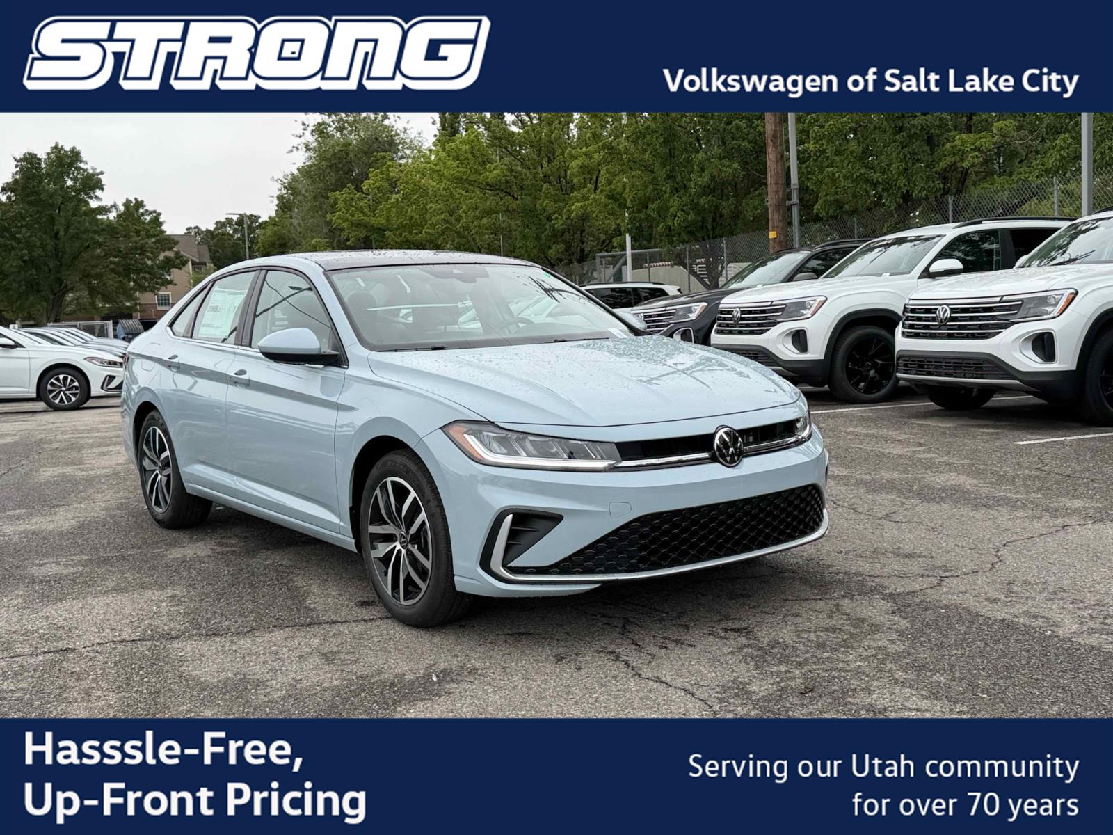 Monument Gray 2026 Volkswagen Jetta Sedan Front-Wheel Drive Automatic