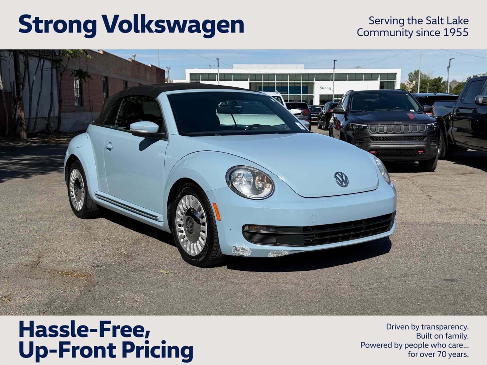 2015 Volkswagen Beetle 1.8T Convertible Convertible Front-Wheel Drive Automatic