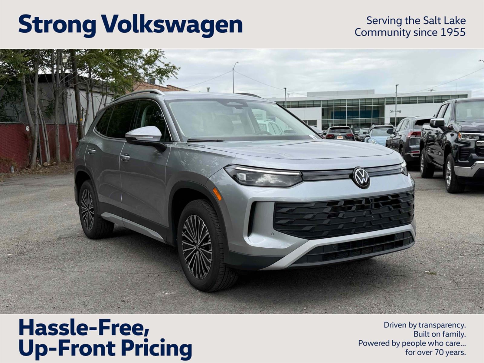 Pyrite Silver Metallic 2025 Volkswagen Tiguan S 4Motion SUV / Crossover All-Wheel Drive Automatic