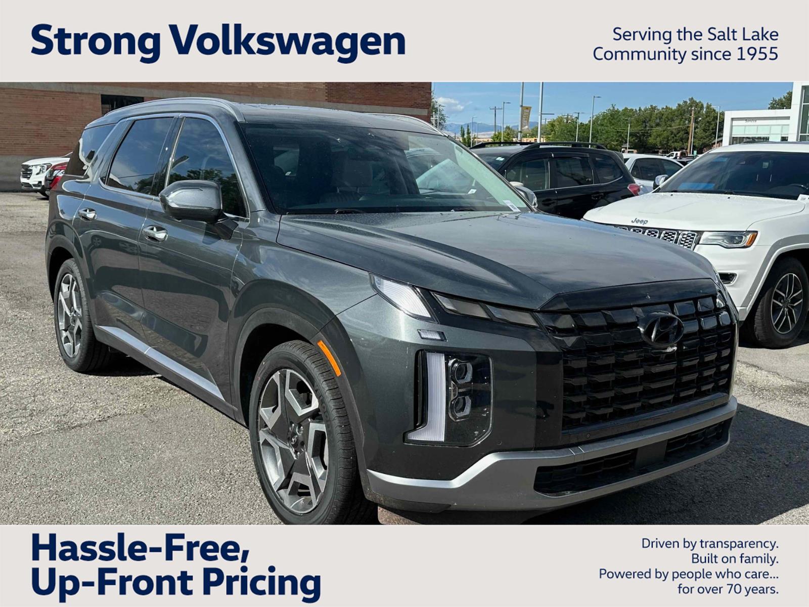 Gray (Steel Graphite) 2023 Hyundai Palisade SUV / Crossover All-Wheel Drive Automatic