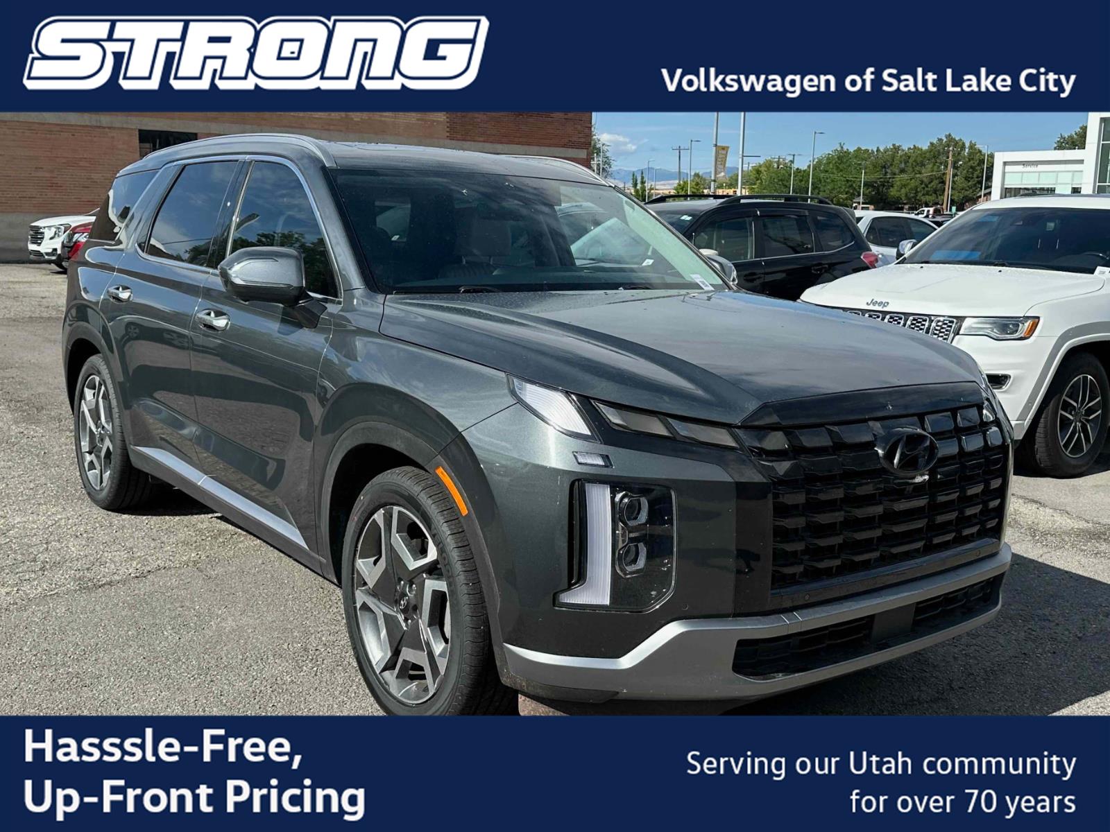 Gray (Steel Graphite) 2023 Hyundai Palisade SUV / Crossover All-Wheel Drive Automatic