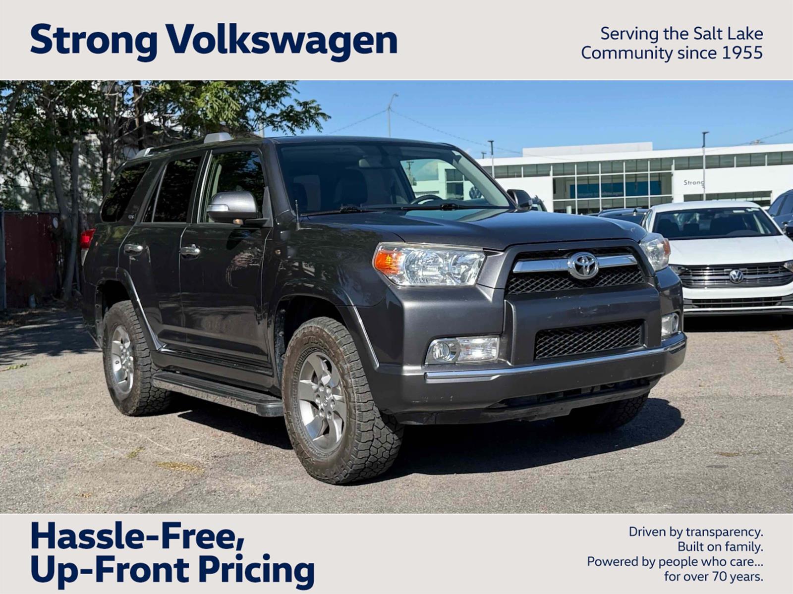 Magnetic Gray Metallic 2012 Toyota 4Runner SR5 4WD SUV / Crossover Four-Wheel Drive 5-Speed Automatic