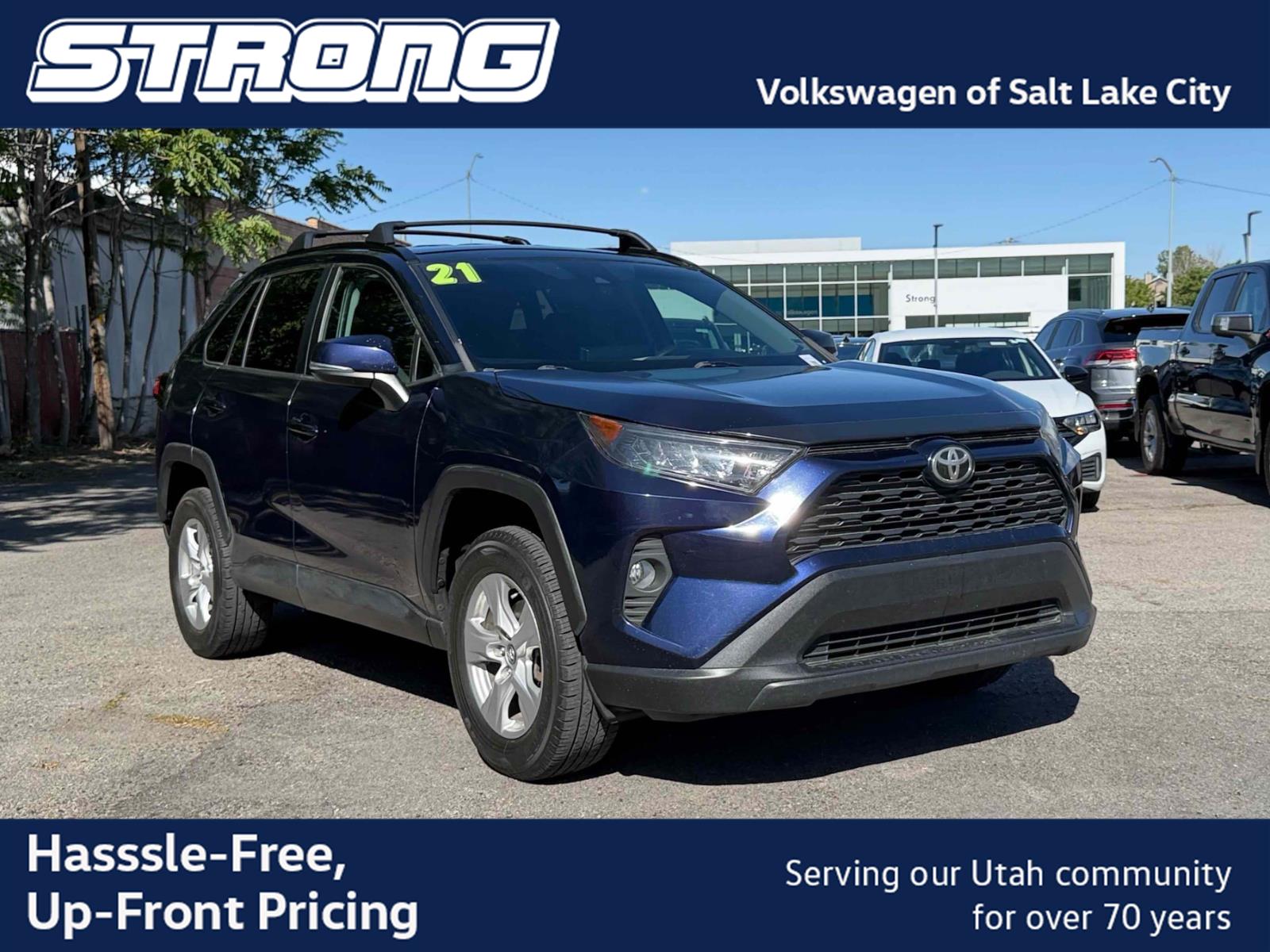 Blueprint 2021 Toyota RAV4 SUV / Crossover All-Wheel Drive 8-Speed Automatic