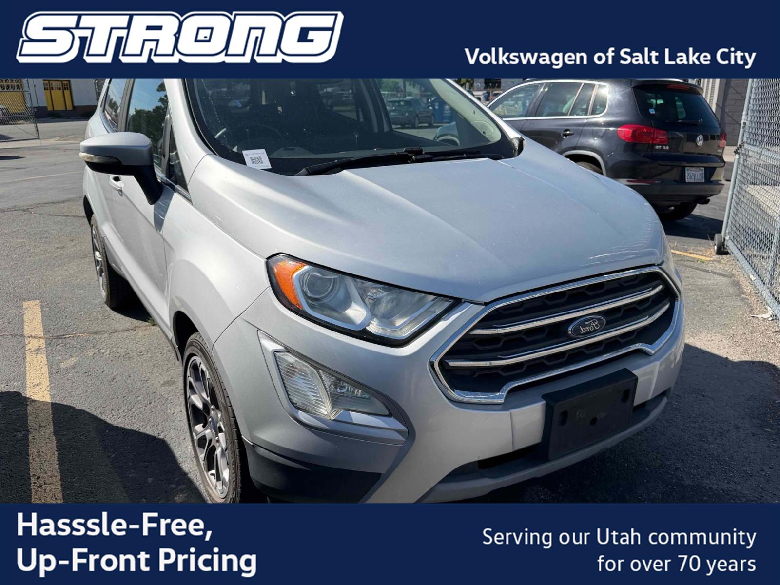 Moondust Silver 2019 Ford EcoSport SUV / Crossover All-Wheel Drive 6-Speed Automatic