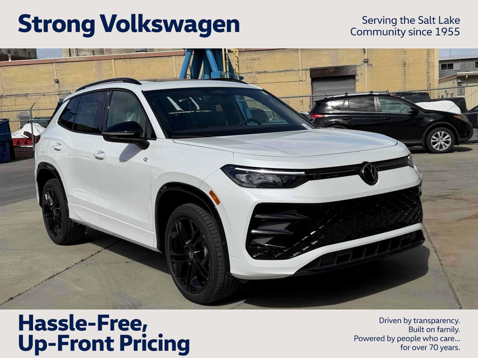 Opal White Pearl 2026 Volkswagen Tiguan SUV / Crossover All-Wheel Drive Automatic