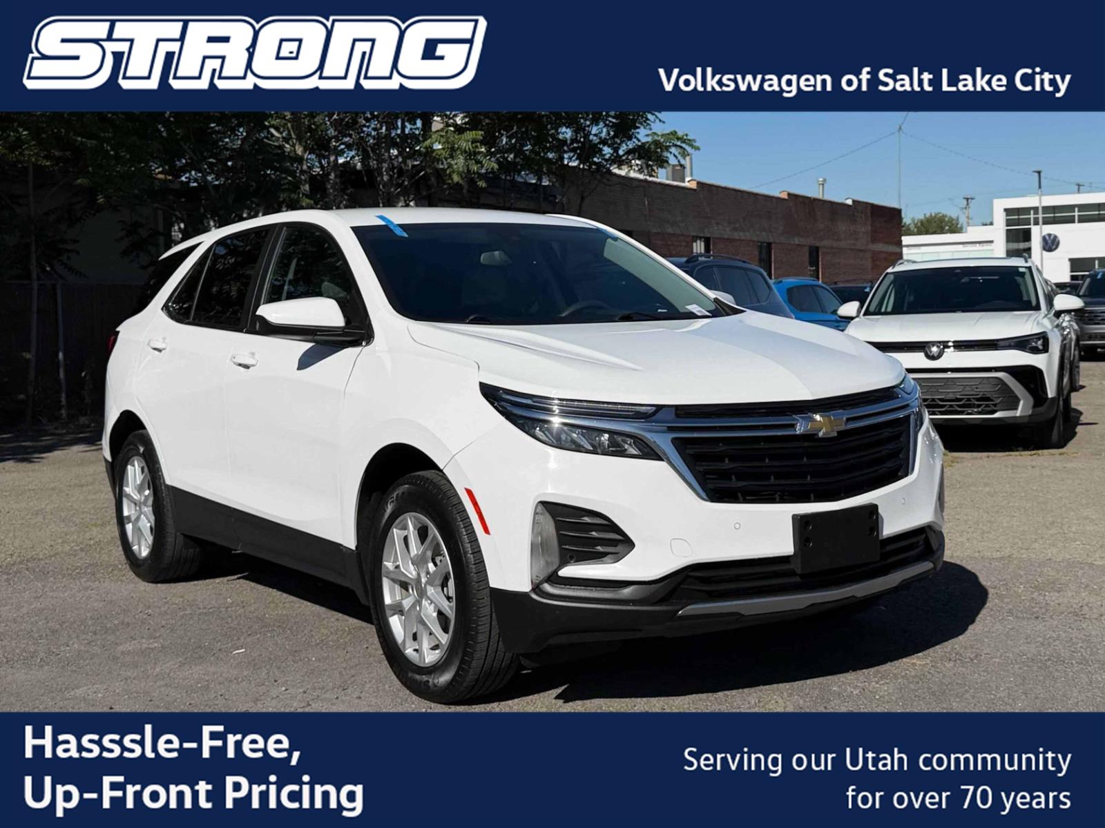 Summit White 2023 Chevrolet Equinox SUV / Crossover Four-Wheel Drive 6-Speed Automatic