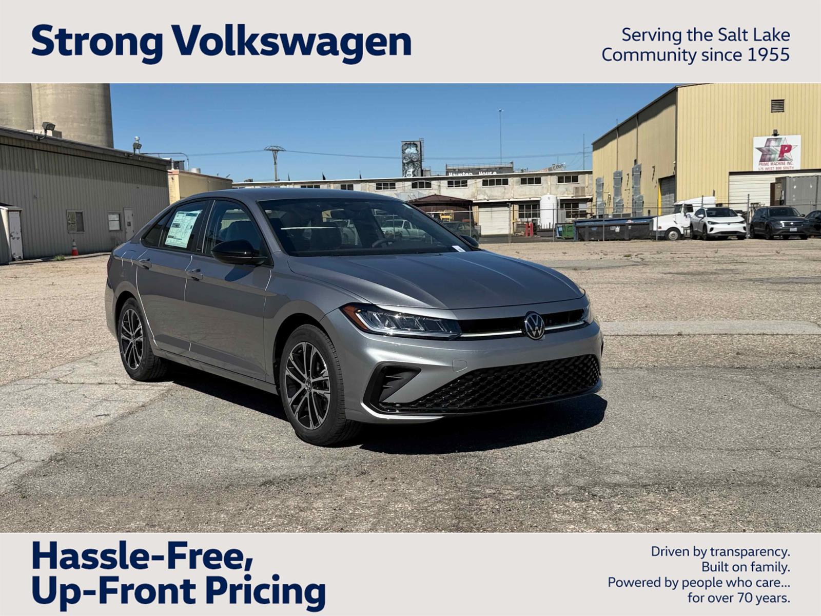 Pyrite Silver Metallic 2026 Volkswagen Jetta Sedan Front-Wheel Drive Automatic