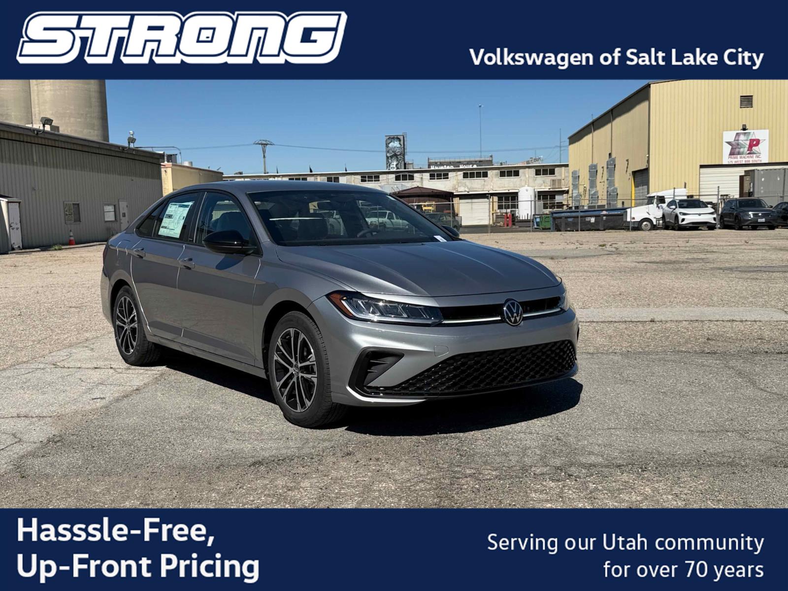 Pyrite Silver Metallic 2026 Volkswagen Jetta Sedan Front-Wheel Drive Automatic