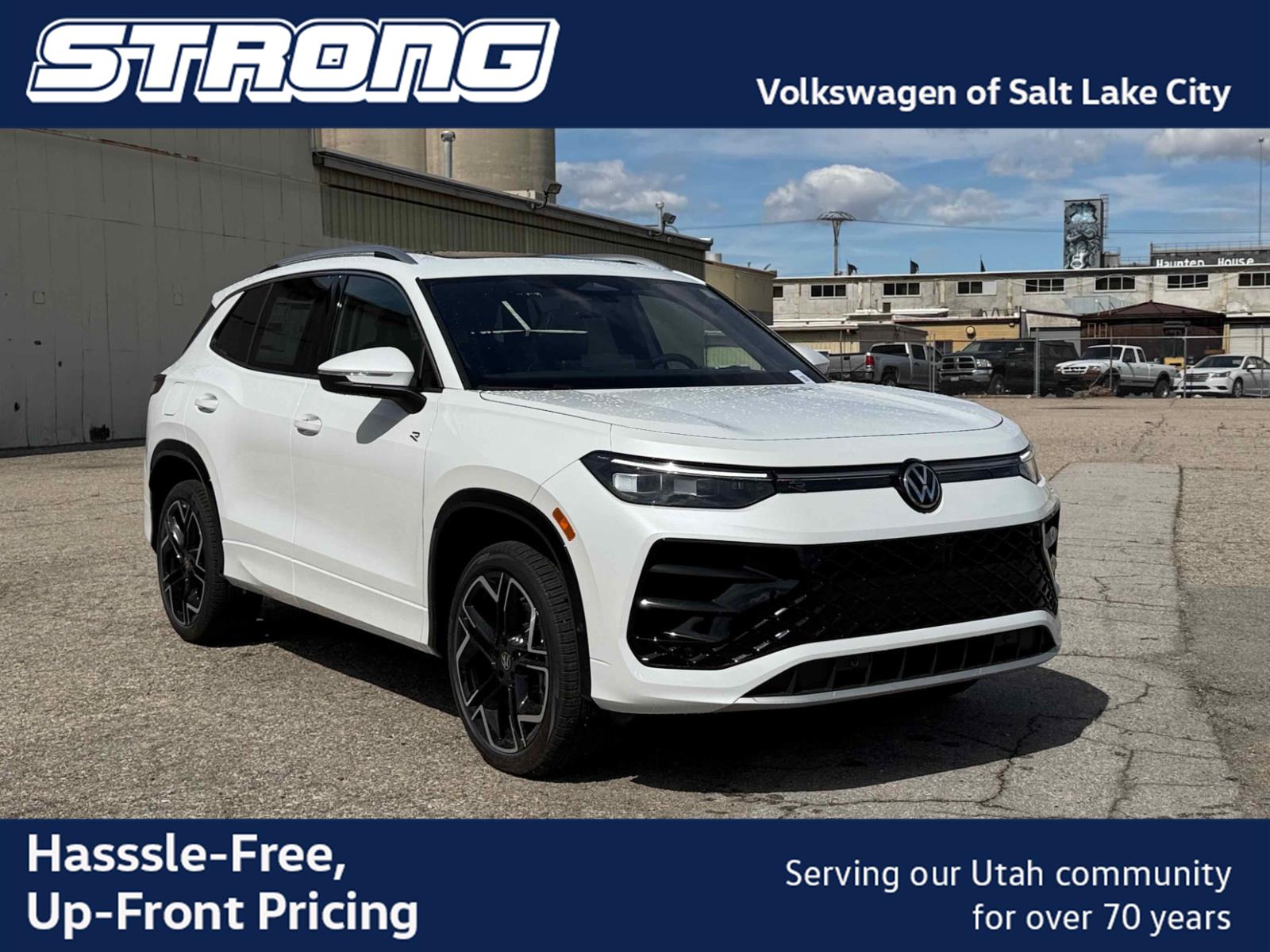 Opal White Pearl 2026 Volkswagen Tiguan SUV / Crossover All-Wheel Drive Automatic