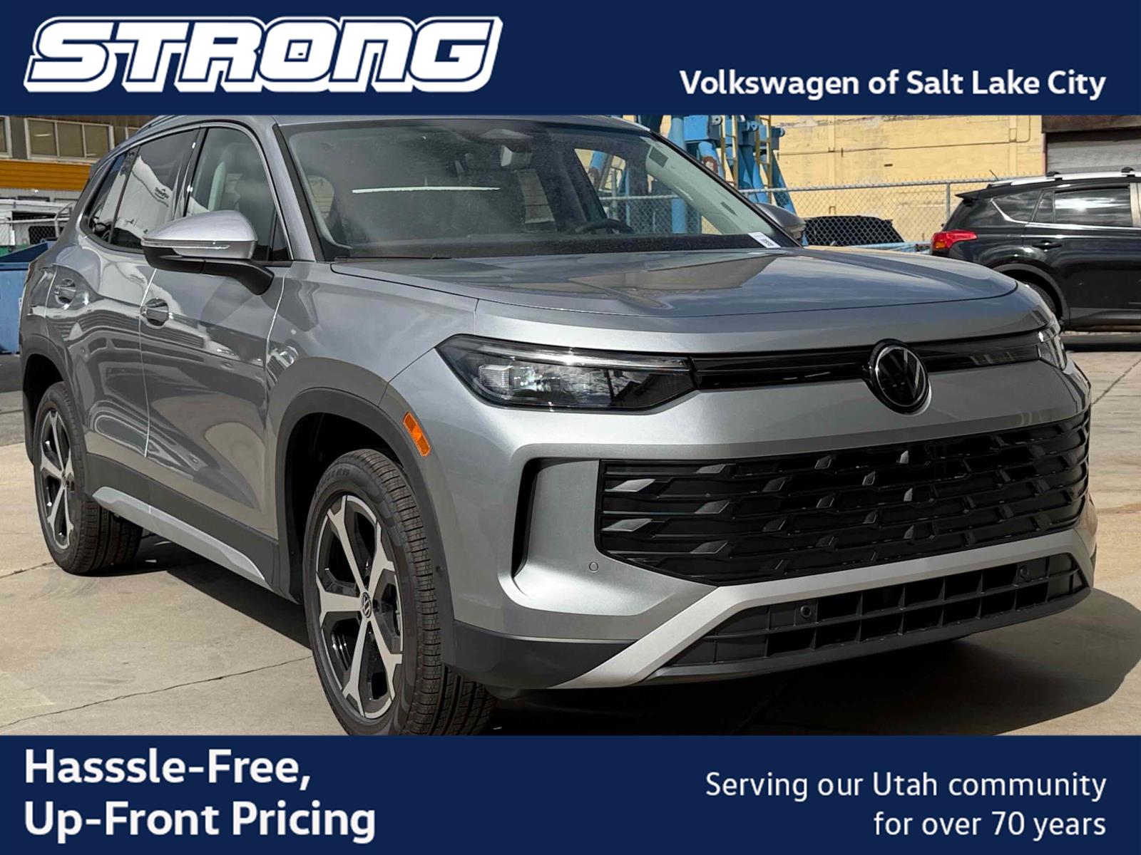 Pyrite Silver Metallic 2026 Volkswagen Tiguan SUV / Crossover All-Wheel Drive Automatic