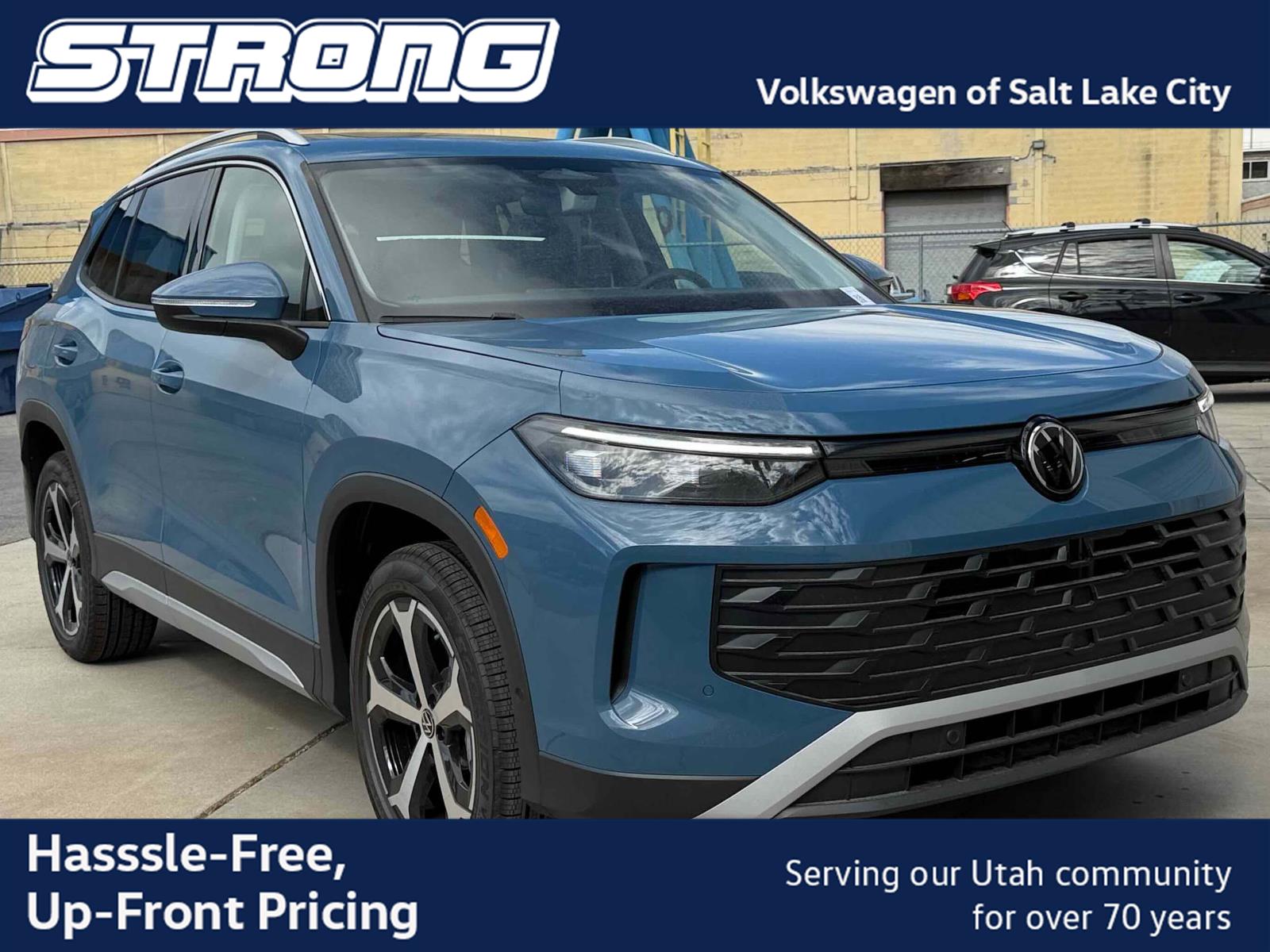 Monterey Blue Pearl 2026 Volkswagen Tiguan SUV / Crossover All-Wheel Drive Automatic