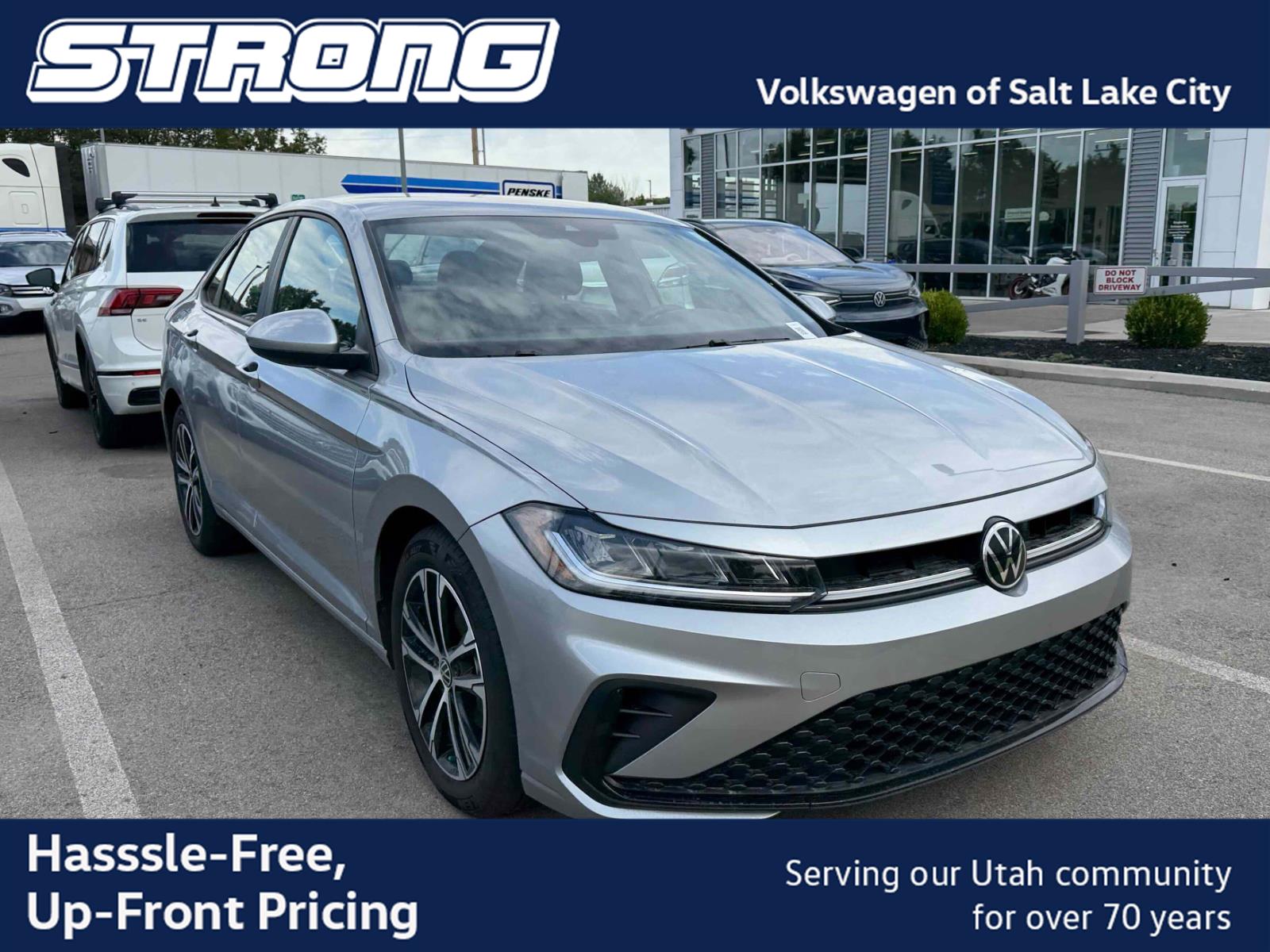Pyrite Silver Metallic 2026 Volkswagen Jetta Sedan Front-Wheel Drive Automatic