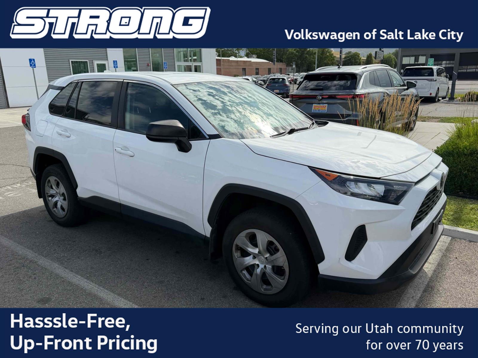 White 2022 Toyota RAV4 SUV / Crossover All-Wheel Drive 8-Speed Automatic