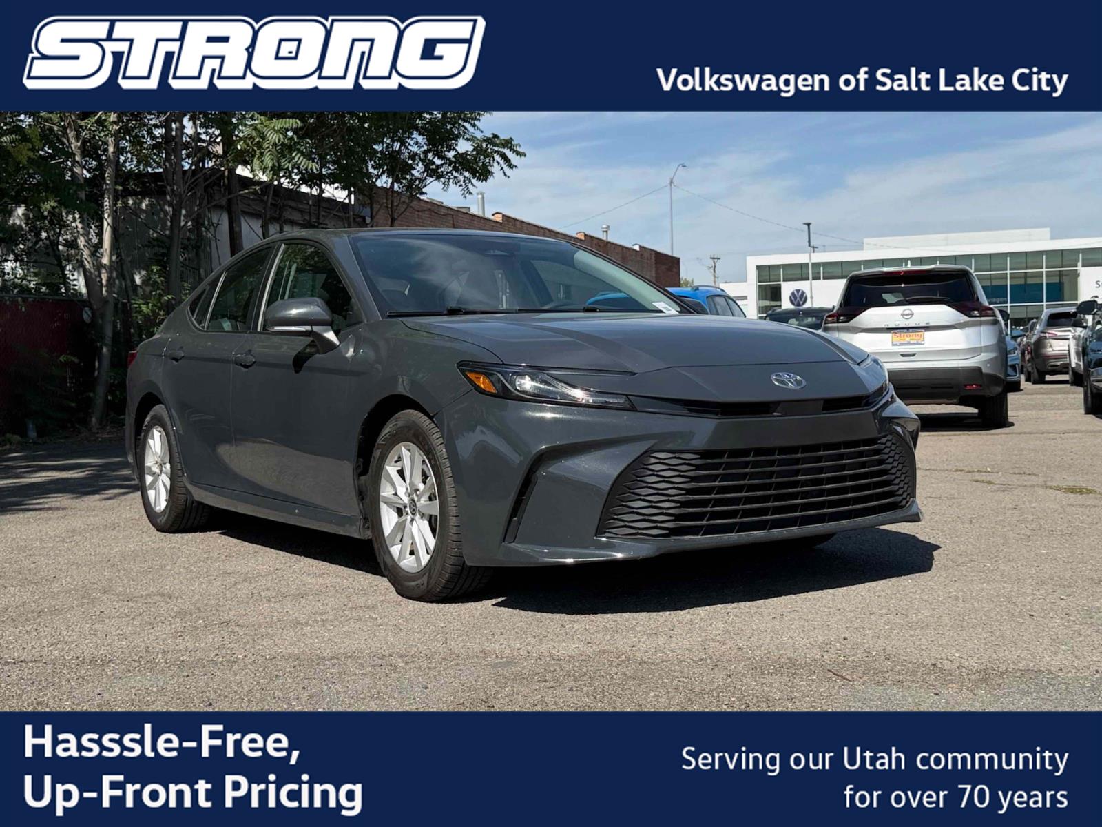 Underground 2025 Toyota Camry Sedan Front-Wheel Drive Continuously Variable Transmission