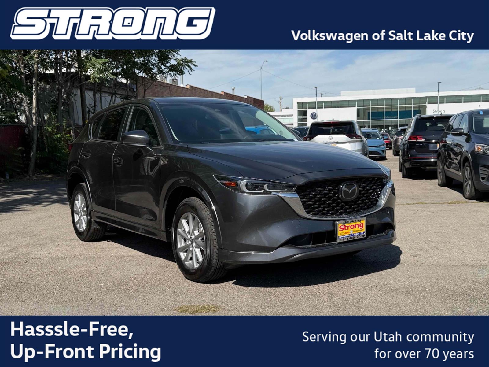 Machine Gray Metallic 2024 Mazda CX-5 SUV / Crossover All-Wheel Drive Automatic