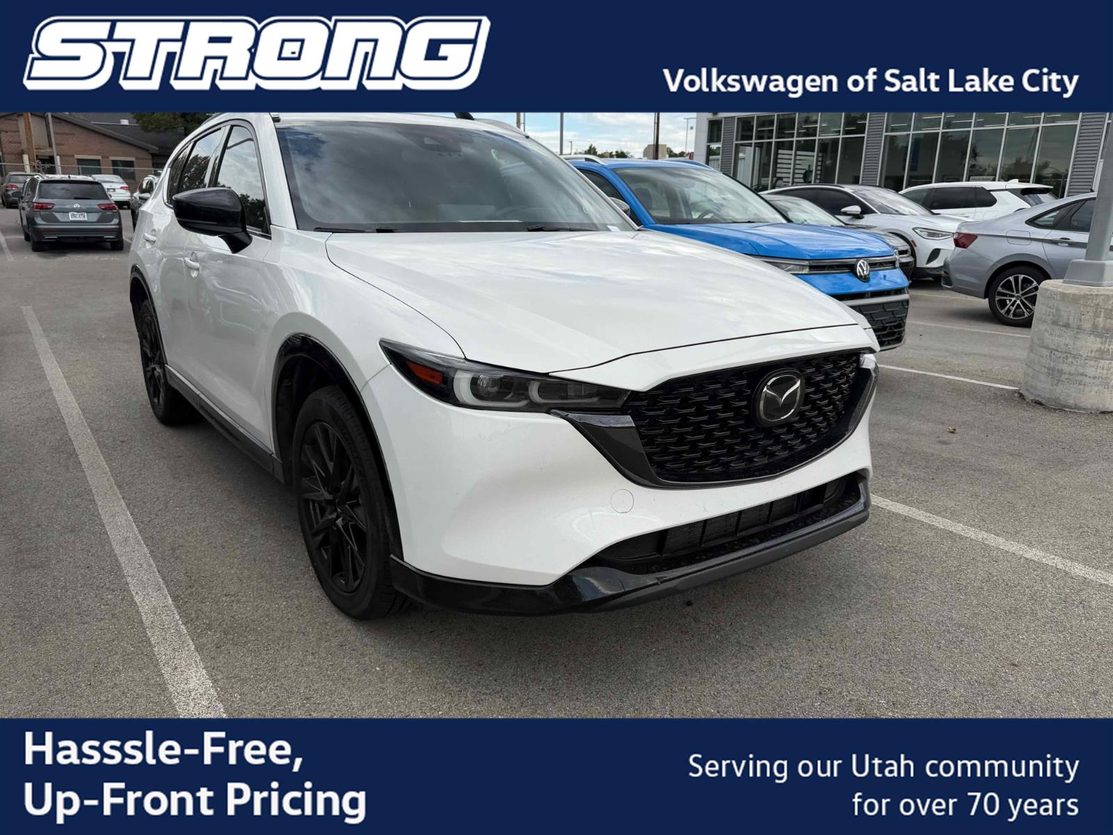 Rhodium White Metallic 2024 Mazda CX-5 SUV / Crossover All-Wheel Drive Automatic