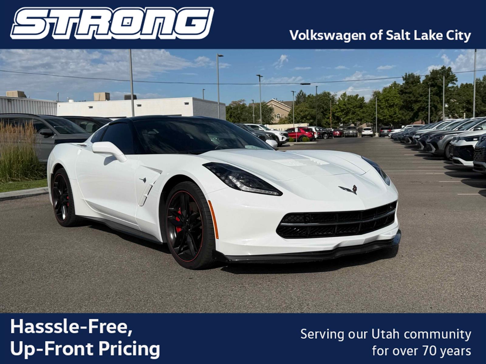 Arctic White 2017 Chevrolet Corvette Coupe Rear-Wheel Drive 8-Speed Automatic