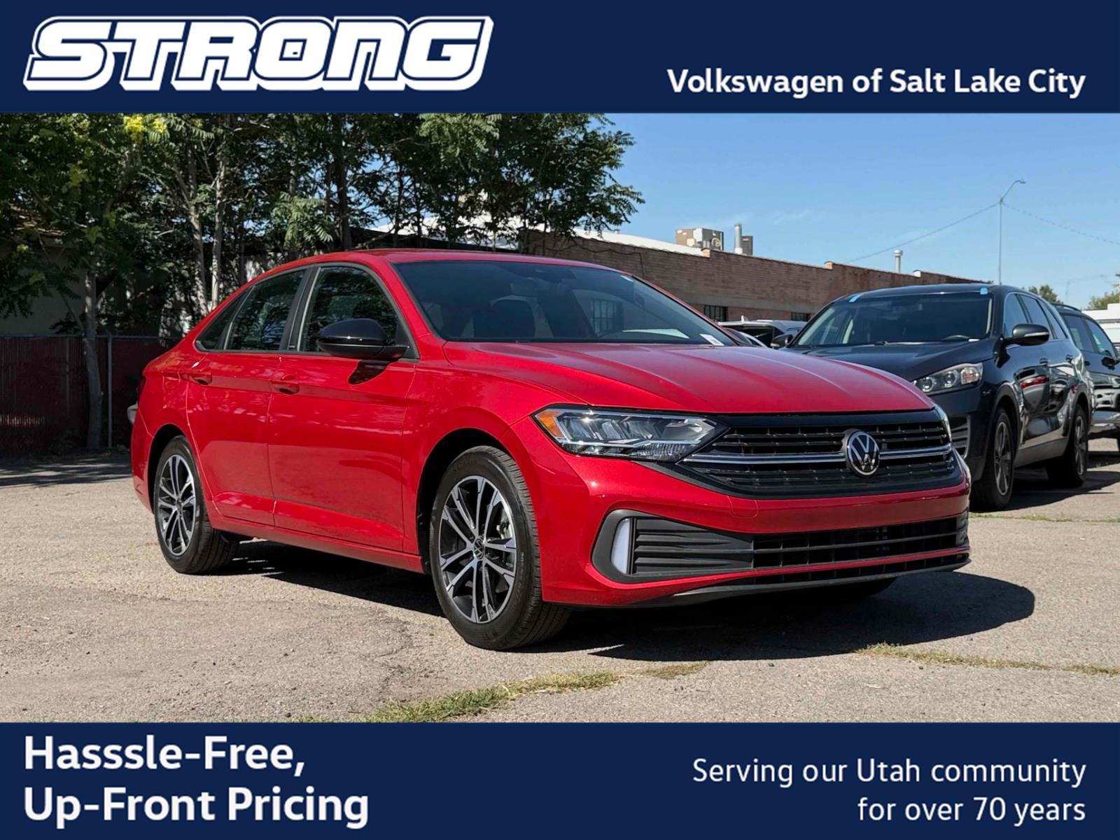 Kings Red Metallic 2024 Volkswagen Jetta Sedan Front-Wheel Drive Automatic