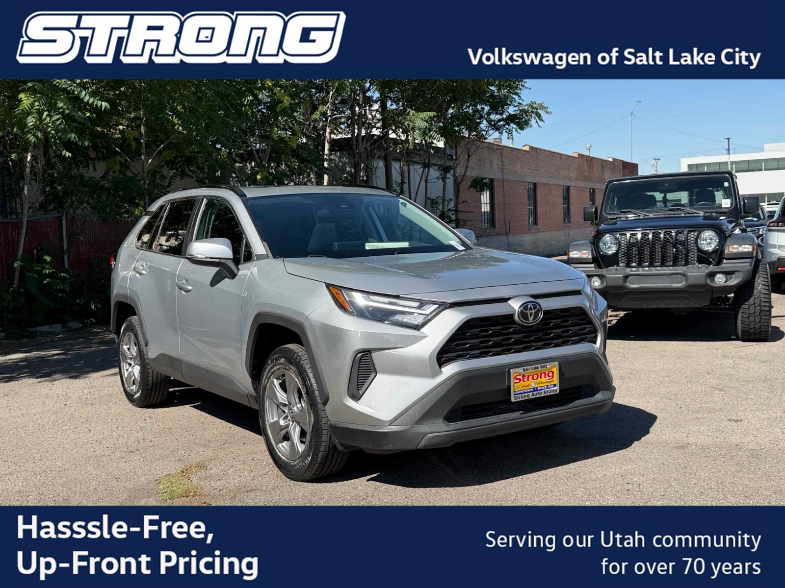 Silver Sky Metallic 2022 Toyota RAV4 SUV / Crossover All-Wheel Drive Automatic