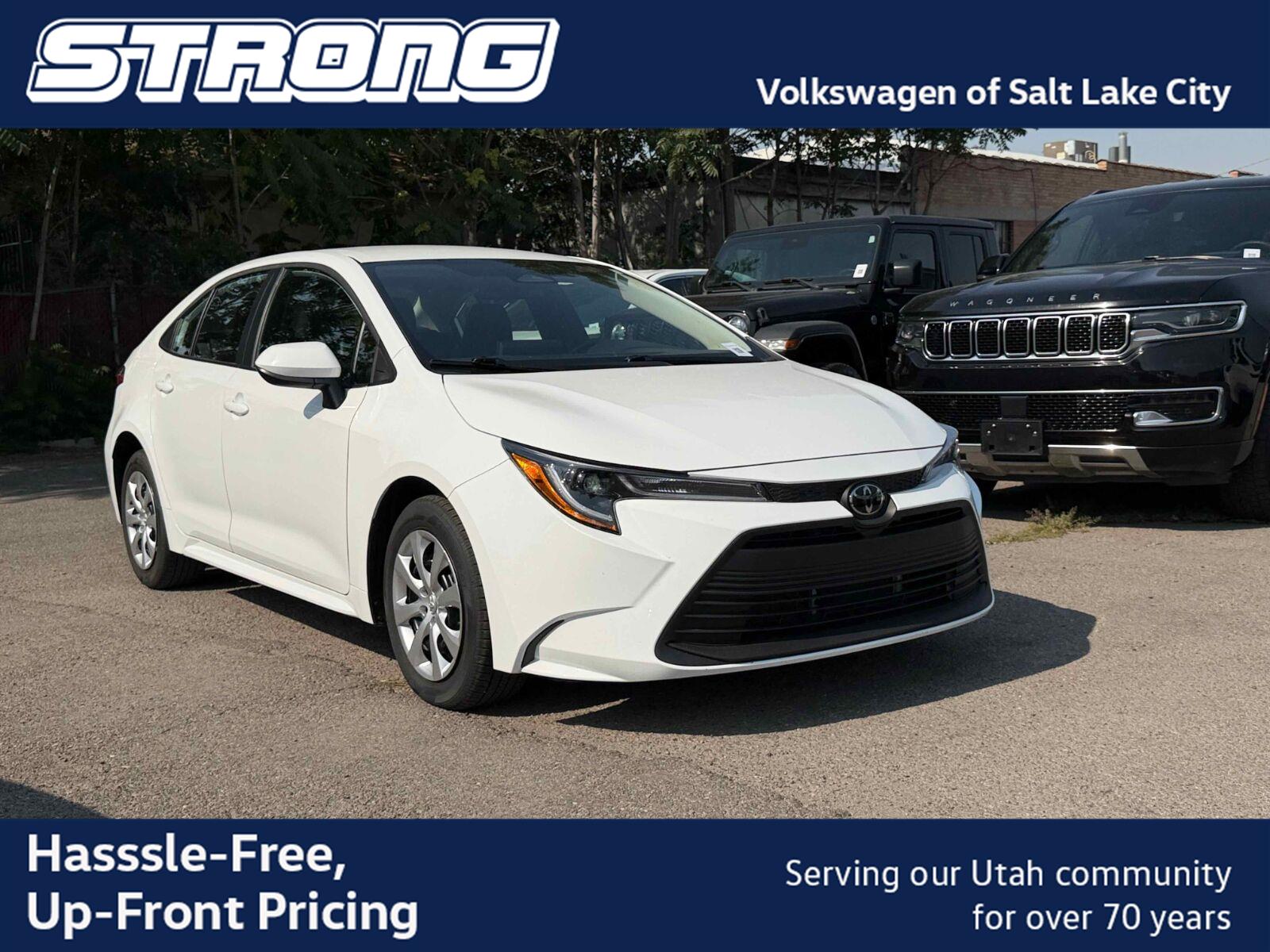 Ice Cap 2026 Toyota Corolla Sedan Front-Wheel Drive Continuously Variable Transmission