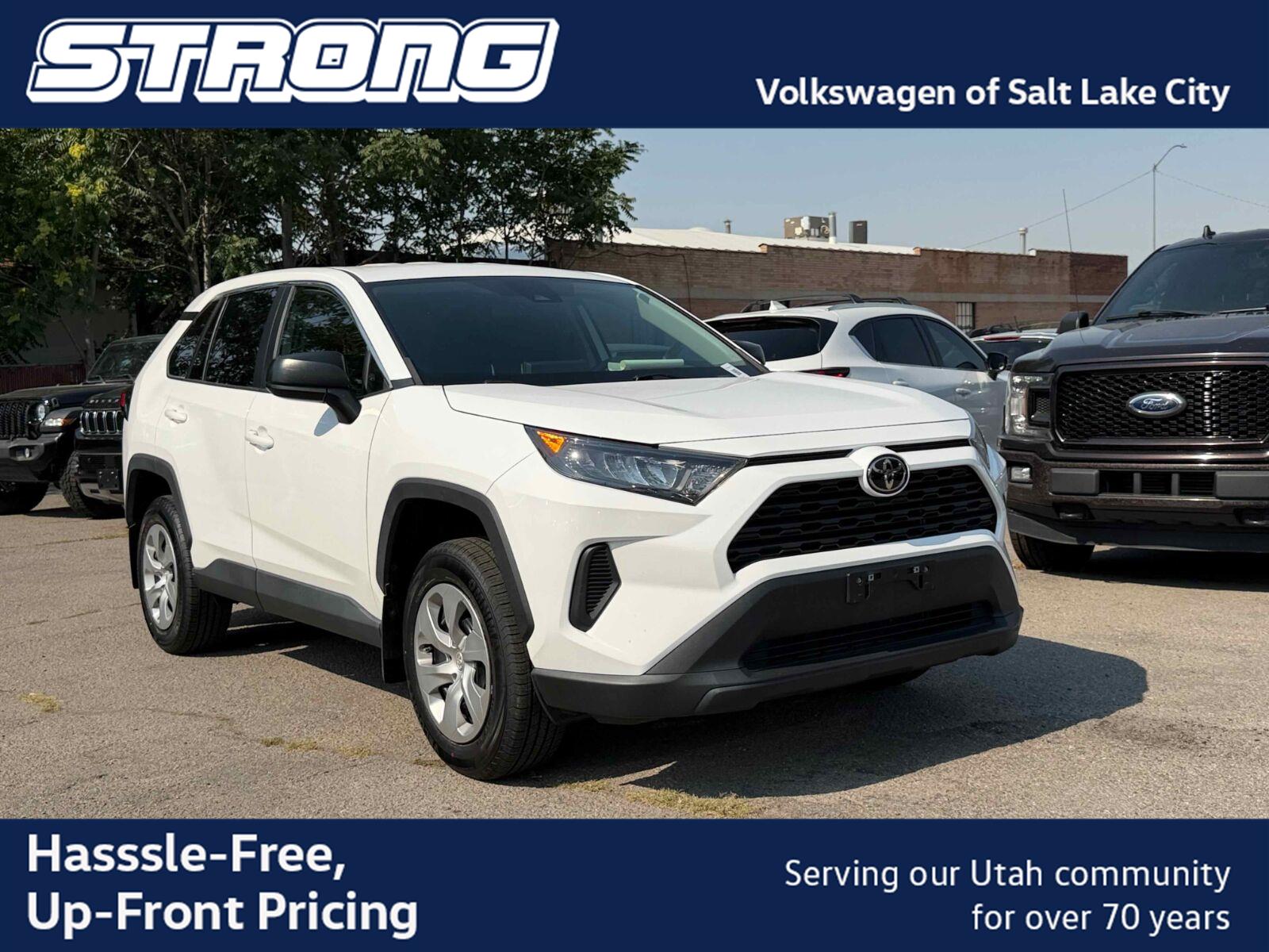 White 2022 Toyota RAV4 SUV / Crossover All-Wheel Drive 8-Speed Automatic