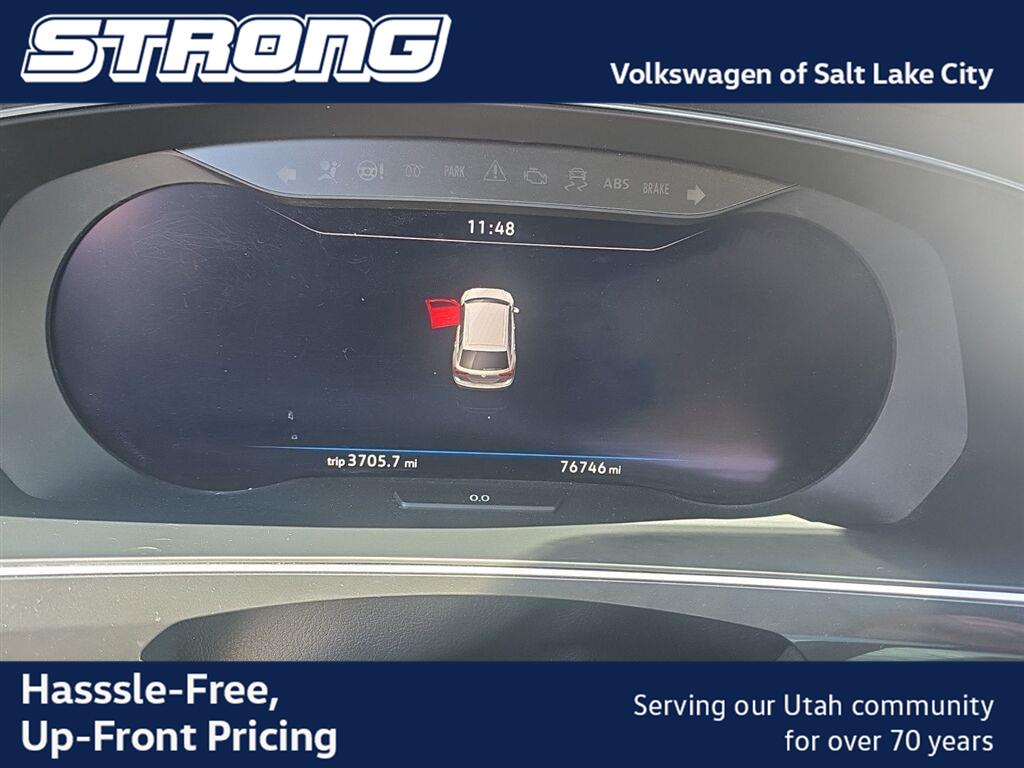 Pure White 2019 Volkswagen Tiguan SUV / Crossover All-Wheel Drive Automatic