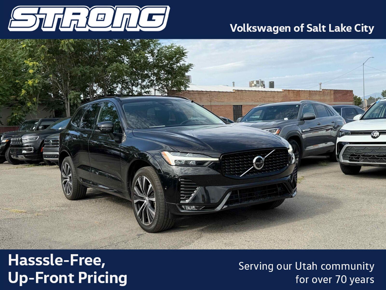 Onyx Black Metallic 2023 Volvo XC60 SUV / Crossover All-Wheel Drive Automatic