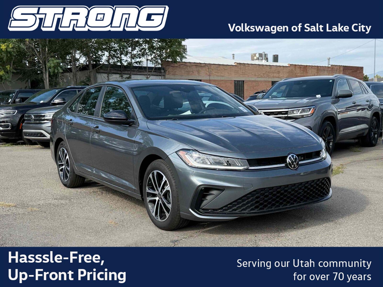 Platinum Gray Metallic 2026 Volkswagen Jetta Sedan Front-Wheel Drive Automatic