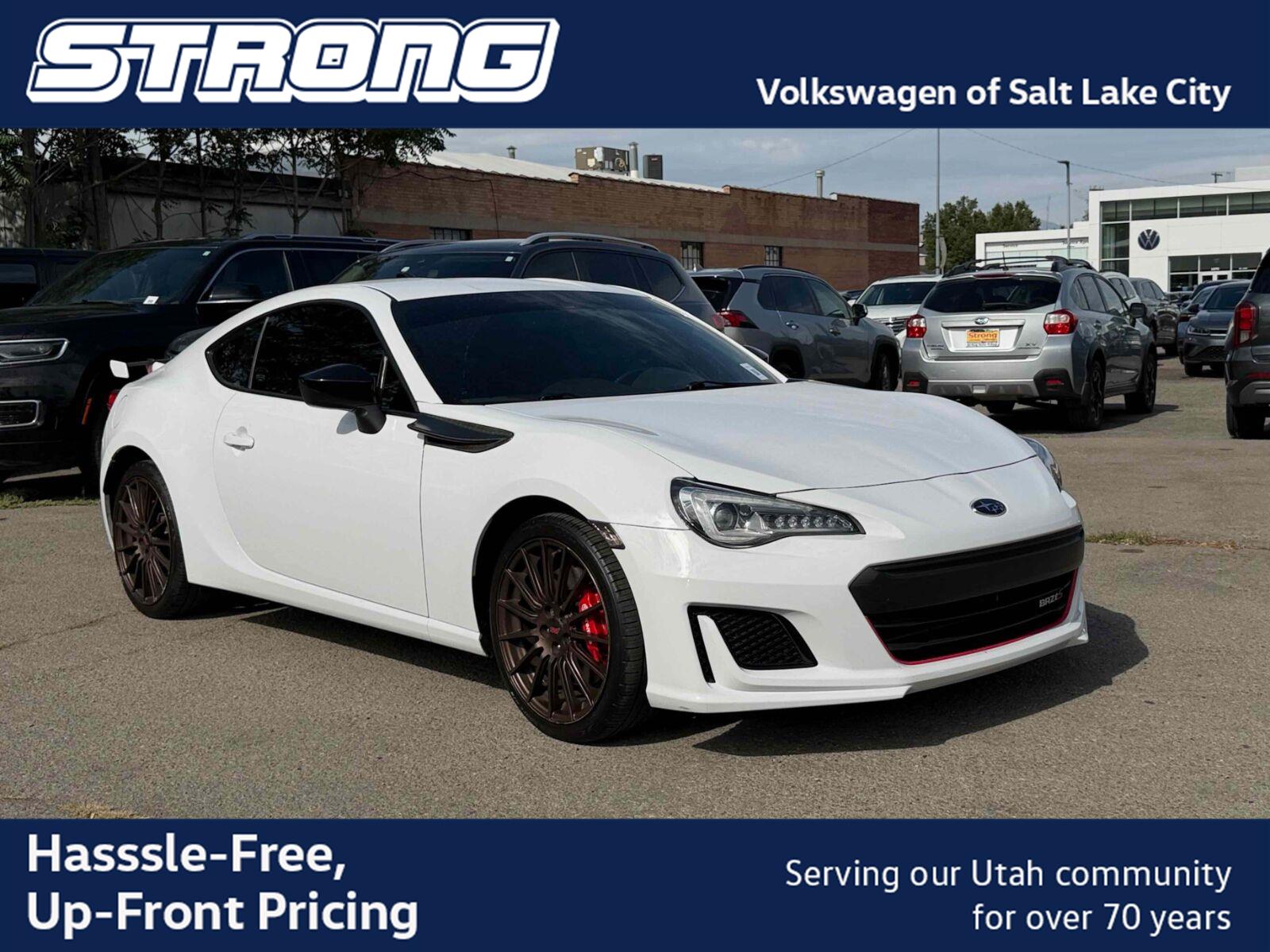 Ceramic White 2020 Subaru BRZ Coupe Rear-Wheel Drive Manual