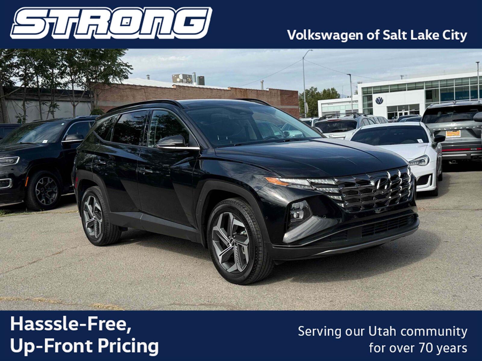 Black Pearl 2024 Hyundai Tucson SUV / Crossover All-Wheel Drive Automatic