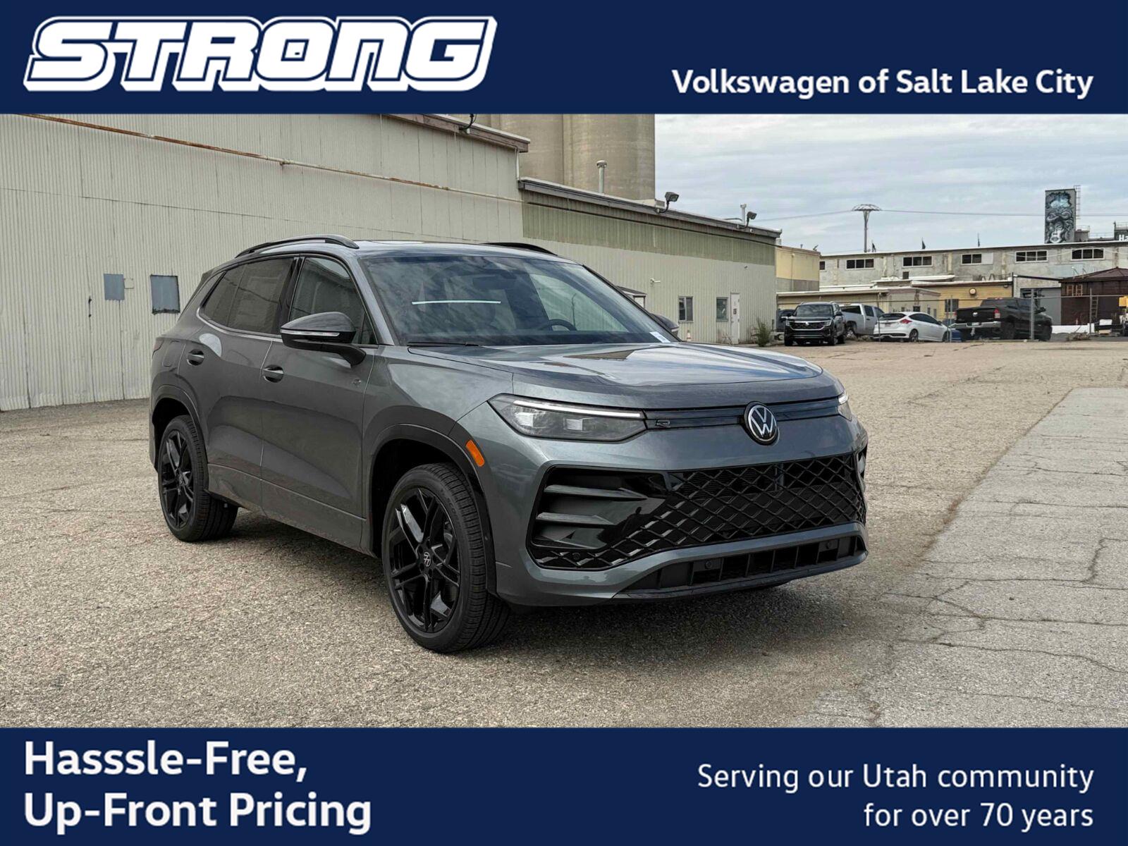 Platinum Gray Metallic 2026 Volkswagen Tiguan SUV / Crossover All-Wheel Drive Automatic