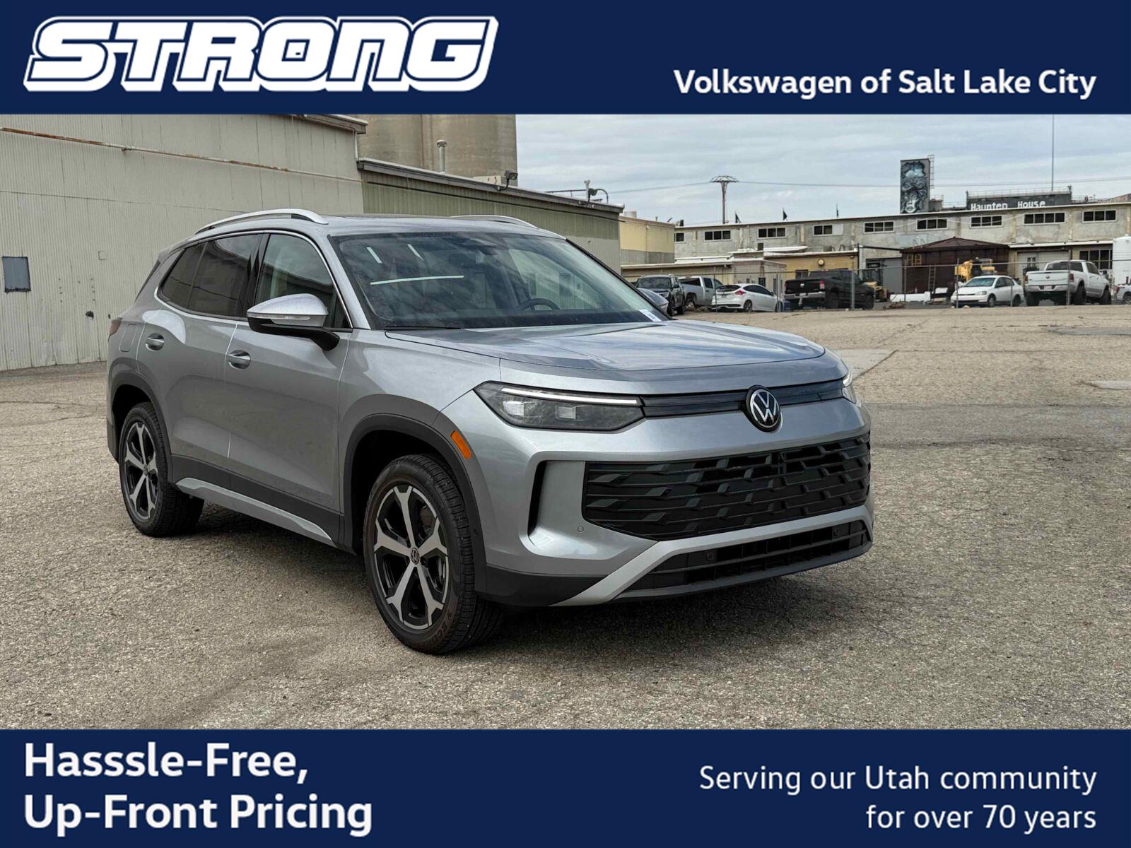 Pyrite Silver Metallic 2026 Volkswagen Tiguan SUV / Crossover All-Wheel Drive Automatic