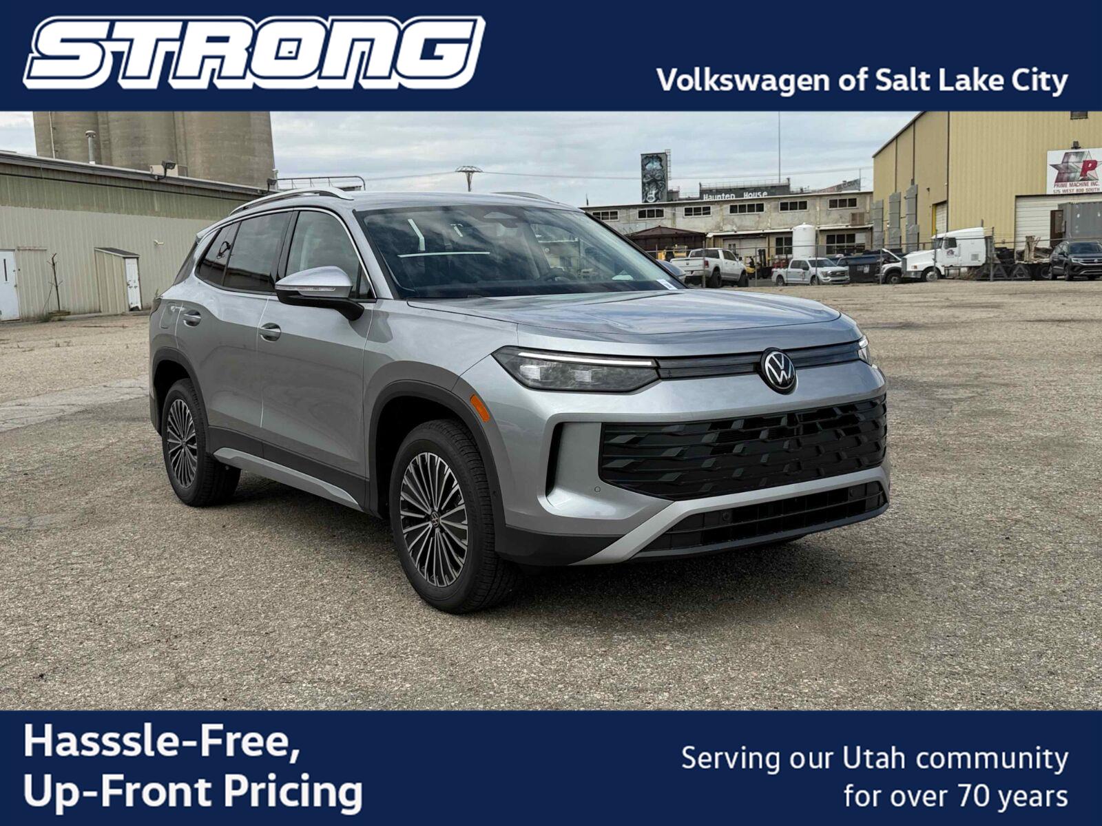 Pyrite Silver Metallic 2026 Volkswagen Tiguan SUV / Crossover All-Wheel Drive Automatic