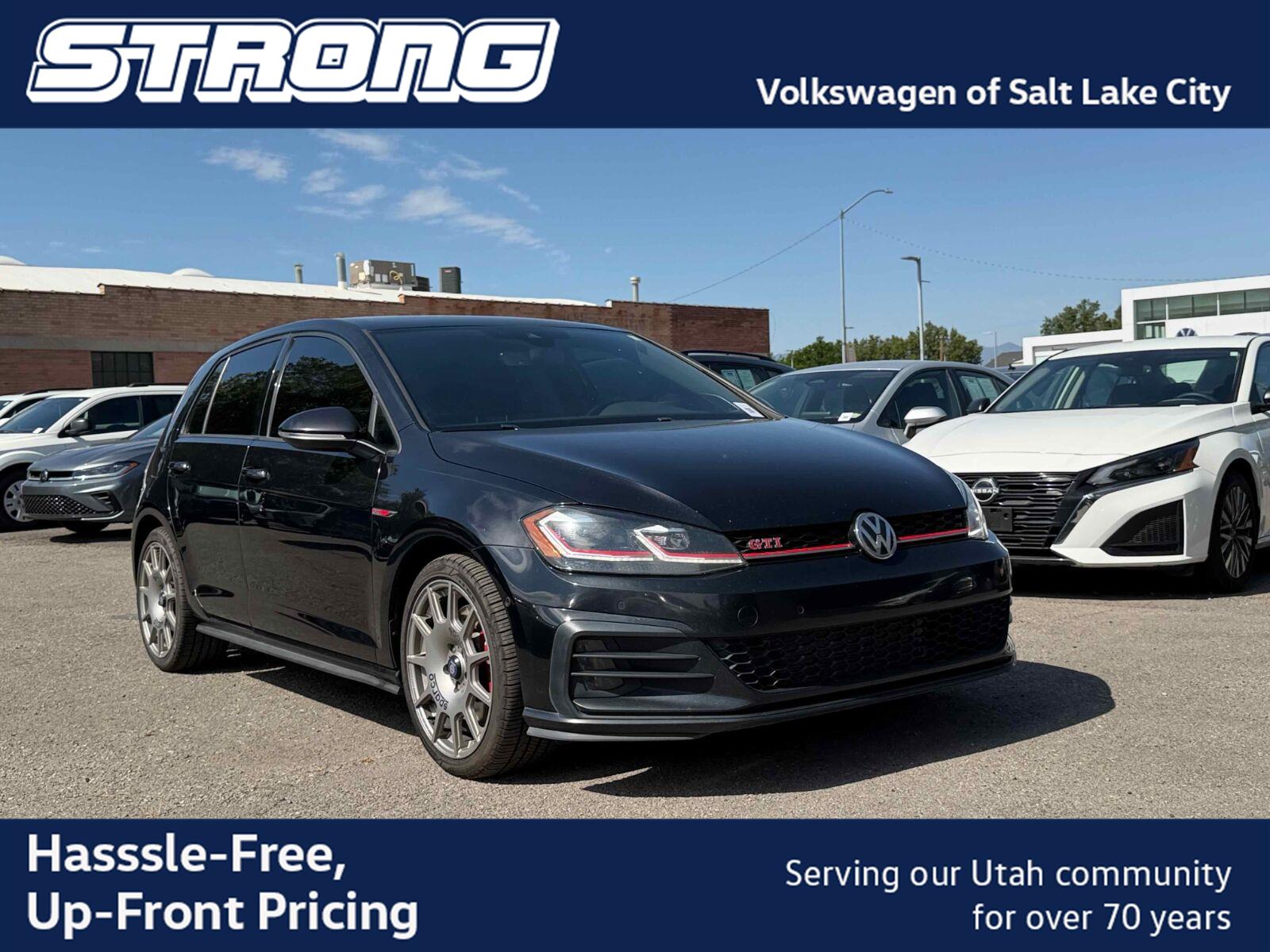 Dark Iron Blue Metallic 2020 Volkswagen Golf GTI Hatchback Front-Wheel Drive Automatic