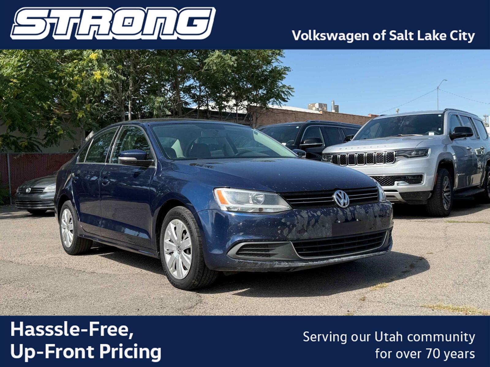 Tempest Blue Metallic 2013 Volkswagen Jetta Sedan Front-Wheel Drive Automatic