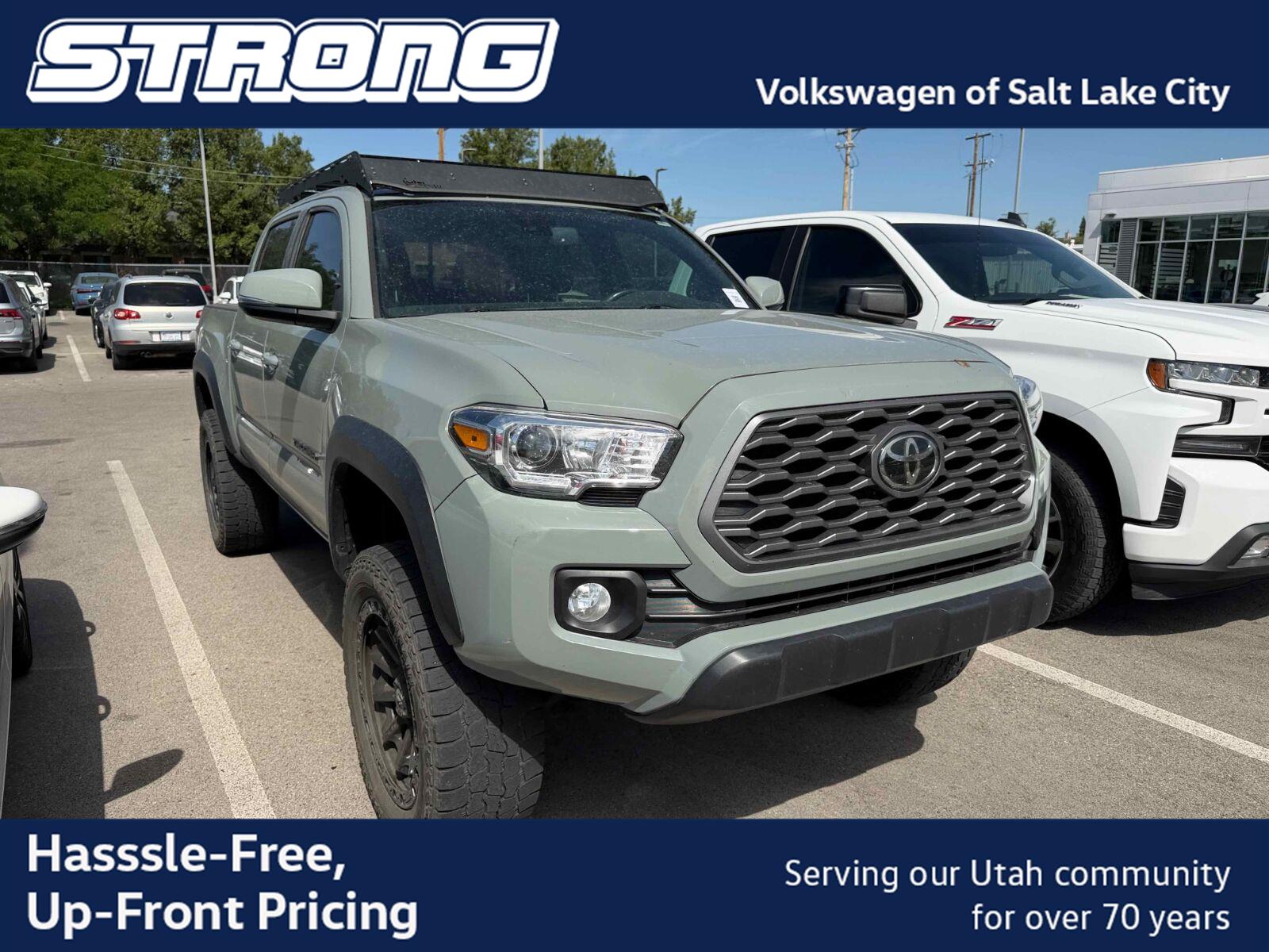 Lunar Rock 2023 Toyota Tacoma Pickup Truck Four-Wheel Drive Automatic
