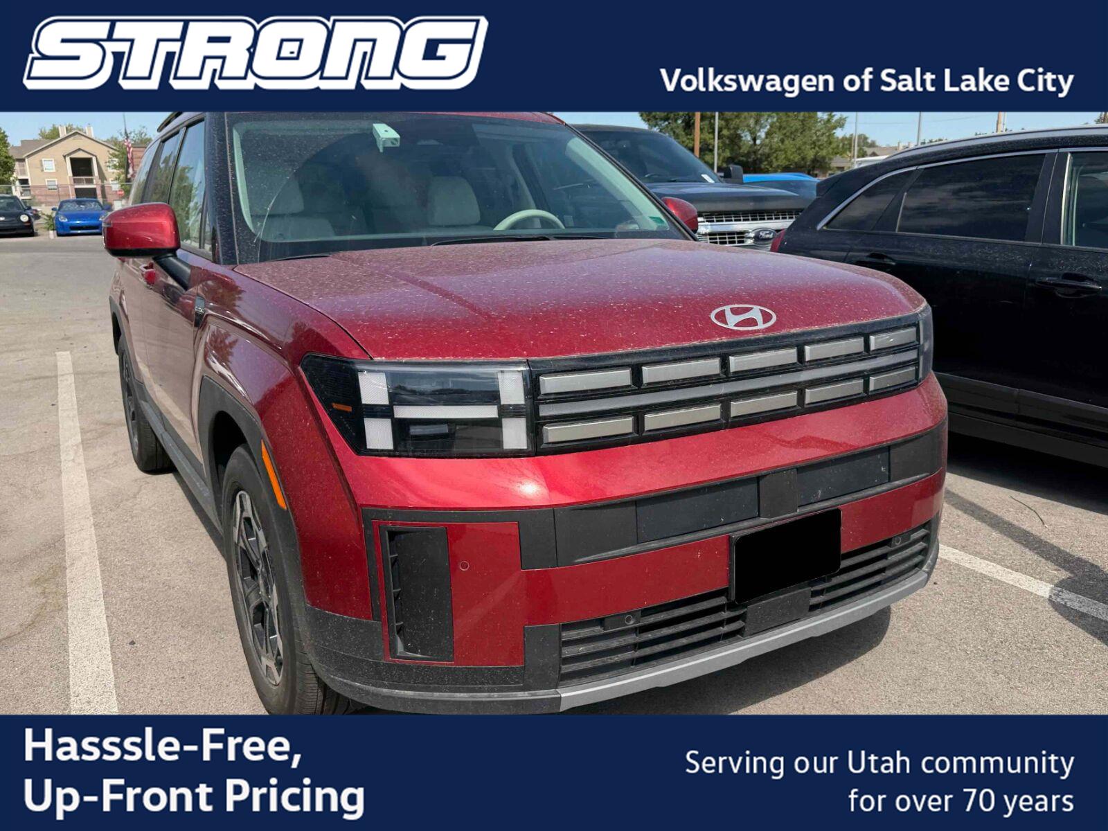 Ultimate Red 2026 Hyundai Santa Fe SUV / Crossover All-Wheel Drive Automatic