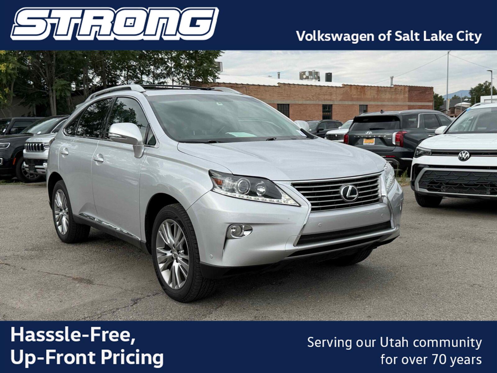 Silver Lining Metallic 2013 Lexus RX SUV / Crossover All-Wheel Drive Automatic