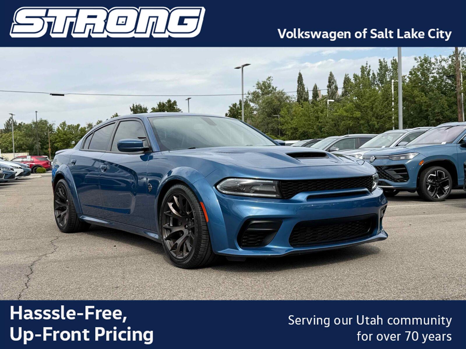 Blue (Frostbite) 2021 Dodge Charger Sedan Rear-Wheel Drive 8-Speed Automatic