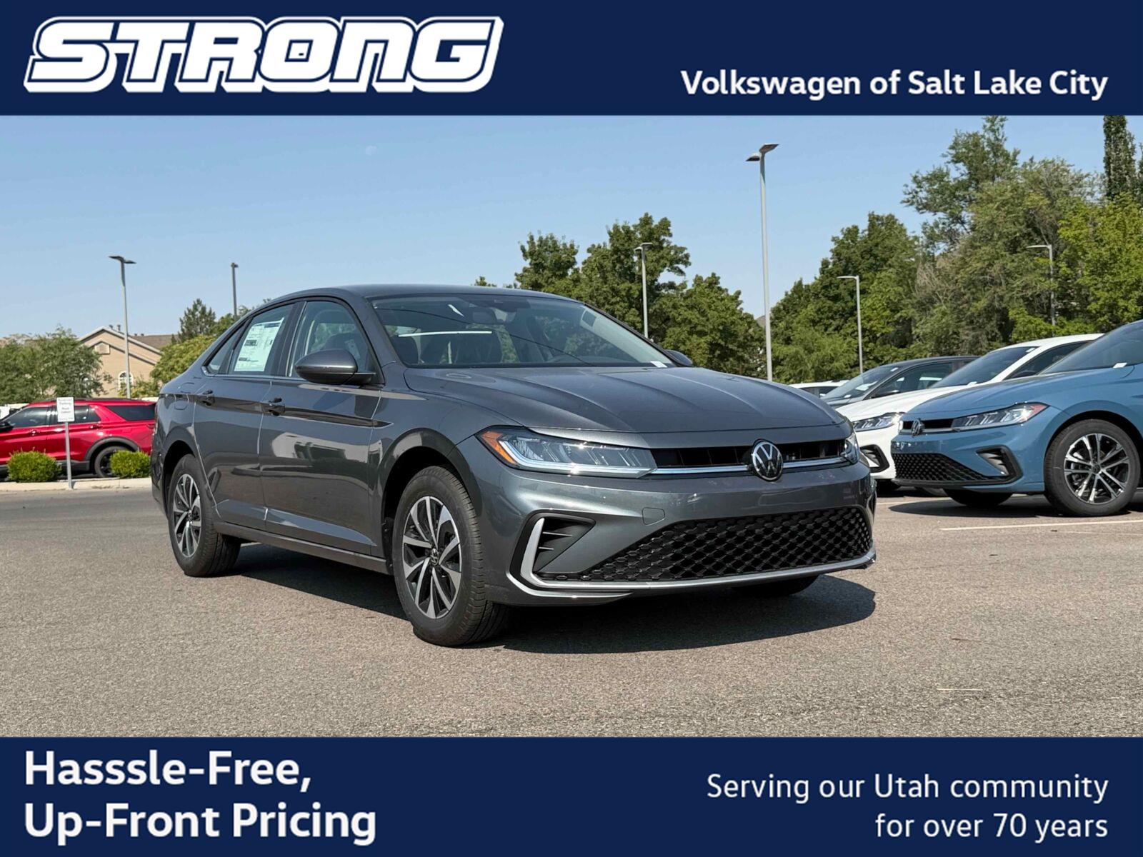 Platinum Gray Metallic 2026 Volkswagen Jetta Sedan Front-Wheel Drive Automatic