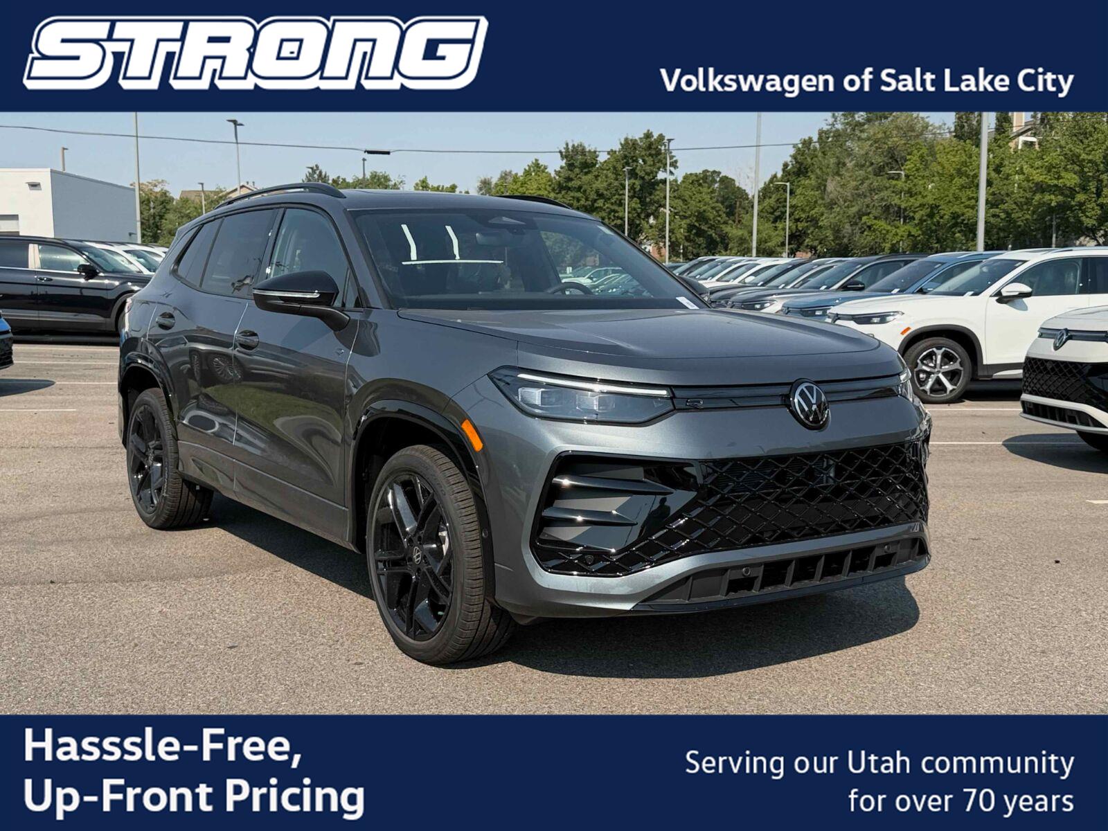 Platinum Gray Metallic 2026 Volkswagen Tiguan SUV / Crossover All-Wheel Drive Automatic