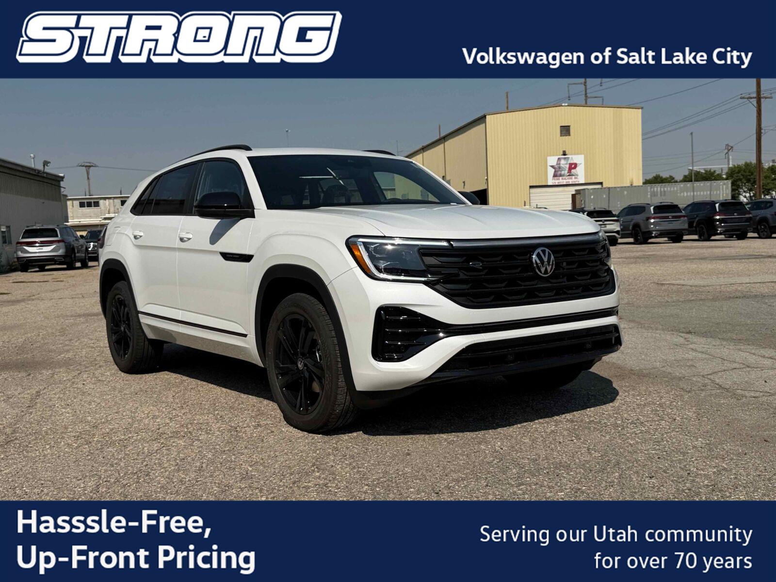 Opal White Pearl 2026 Volkswagen Atlas Cross Sport SUV / Crossover All-Wheel Drive Automatic