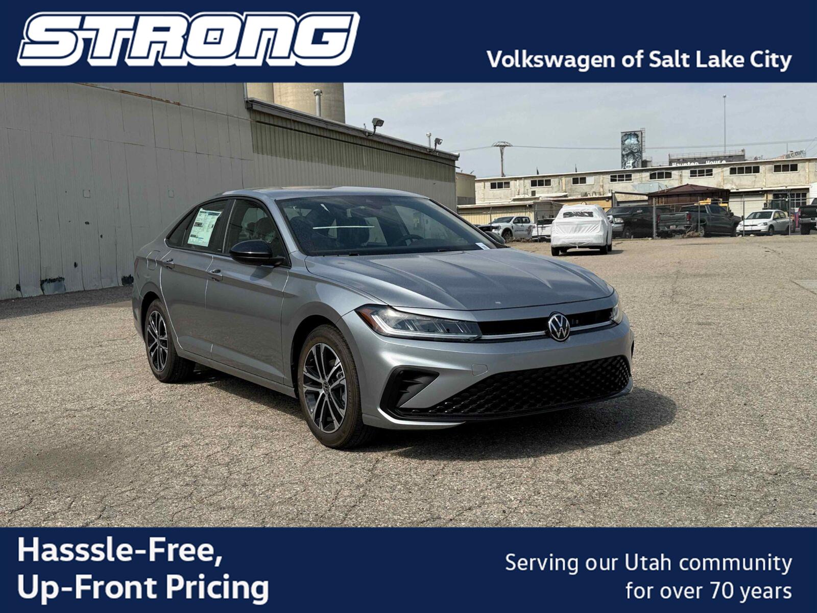 Pyrite Silver Metallic 2026 Volkswagen Jetta Sedan Front-Wheel Drive Automatic