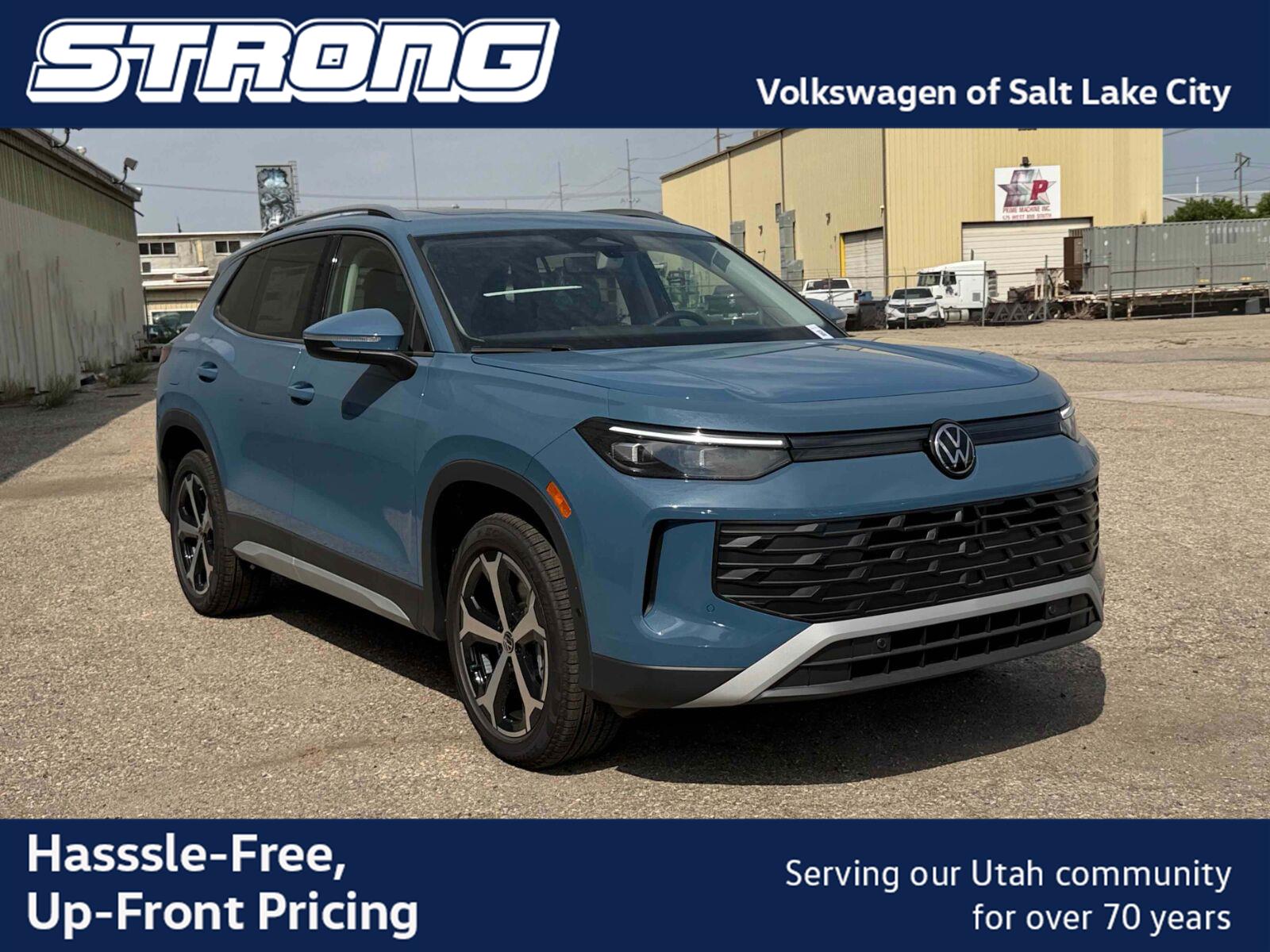 monterey blue pearl 2026 Volkswagen Tiguan SUV / Crossover All-Wheel Drive Automatic