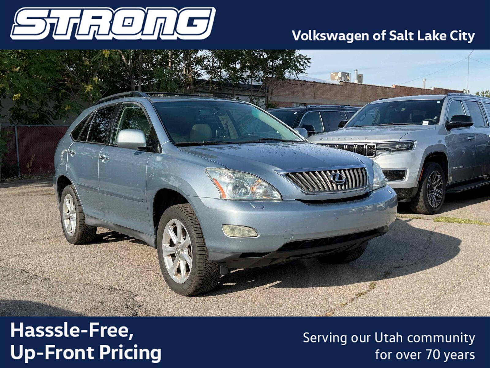 Breakwater Blue Metallic 2009 Lexus RX SUV / Crossover All-Wheel Drive 5-Speed Automatic