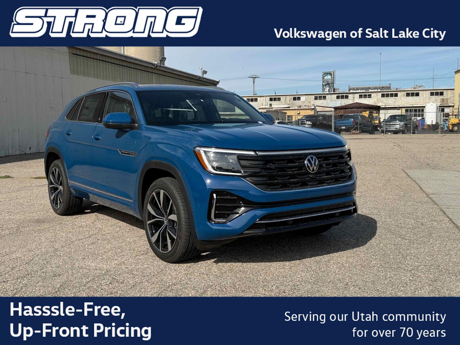 Mountain Lake Blue Metallic 2026 Volkswagen Atlas Cross Sport SUV / Crossover All-Wheel Drive Automatic