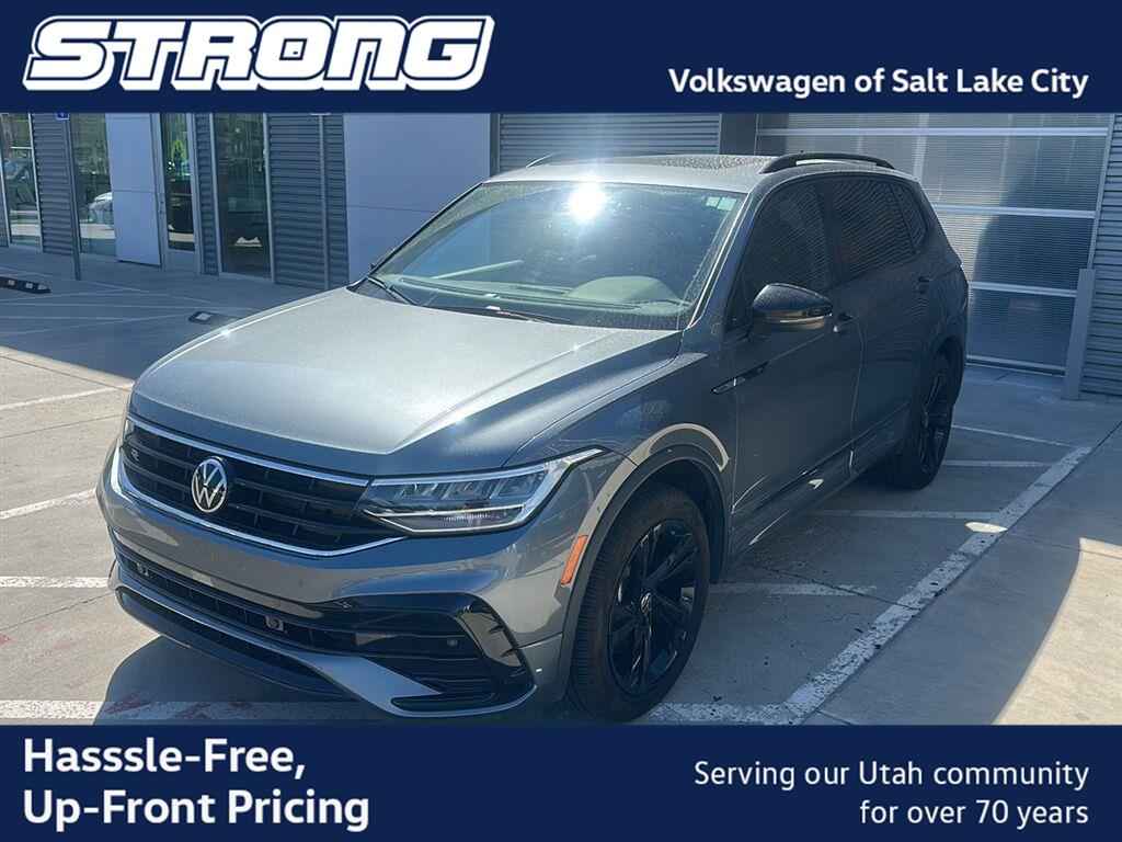 Pyrite Silver Metallic 2024 Volkswagen Tiguan SUV / Crossover All-Wheel Drive Automatic